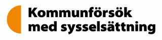 Logo för kommunförsök med sysselsättning
